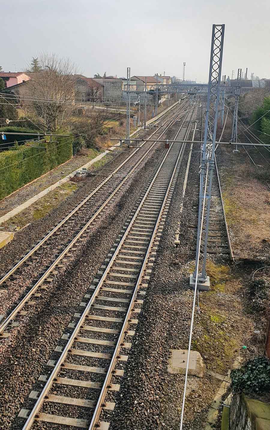 Binari di ferrovia